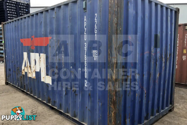 20' STANDARD HEIGHT SHIPPING CONTAINER