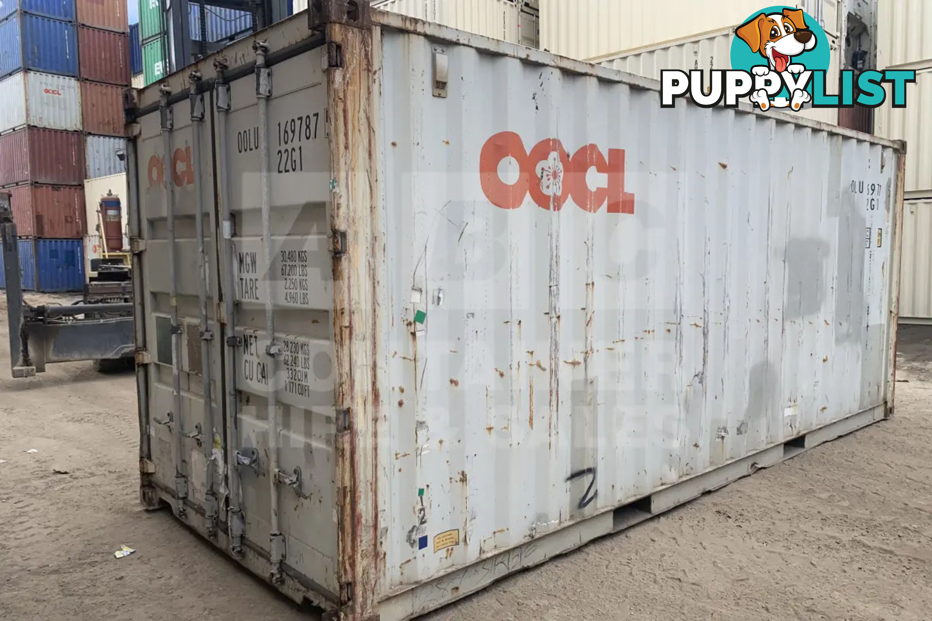 20' STANDARD HEIGHT SHIPPING CONTAINER