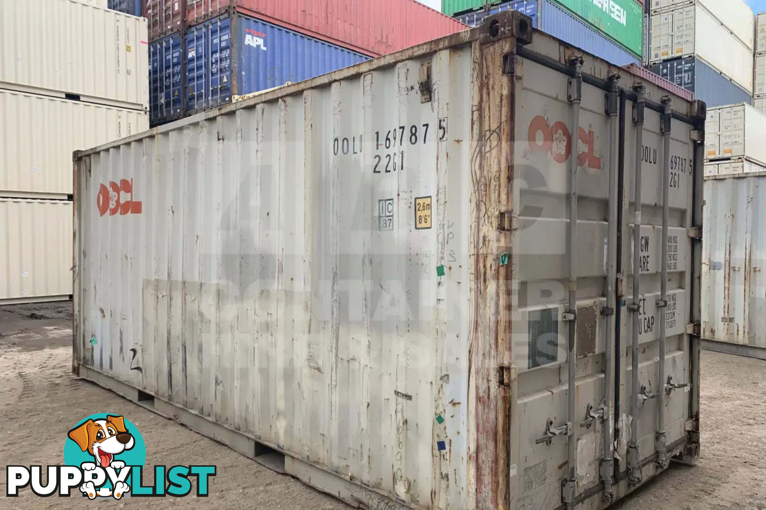20' STANDARD HEIGHT SHIPPING CONTAINER