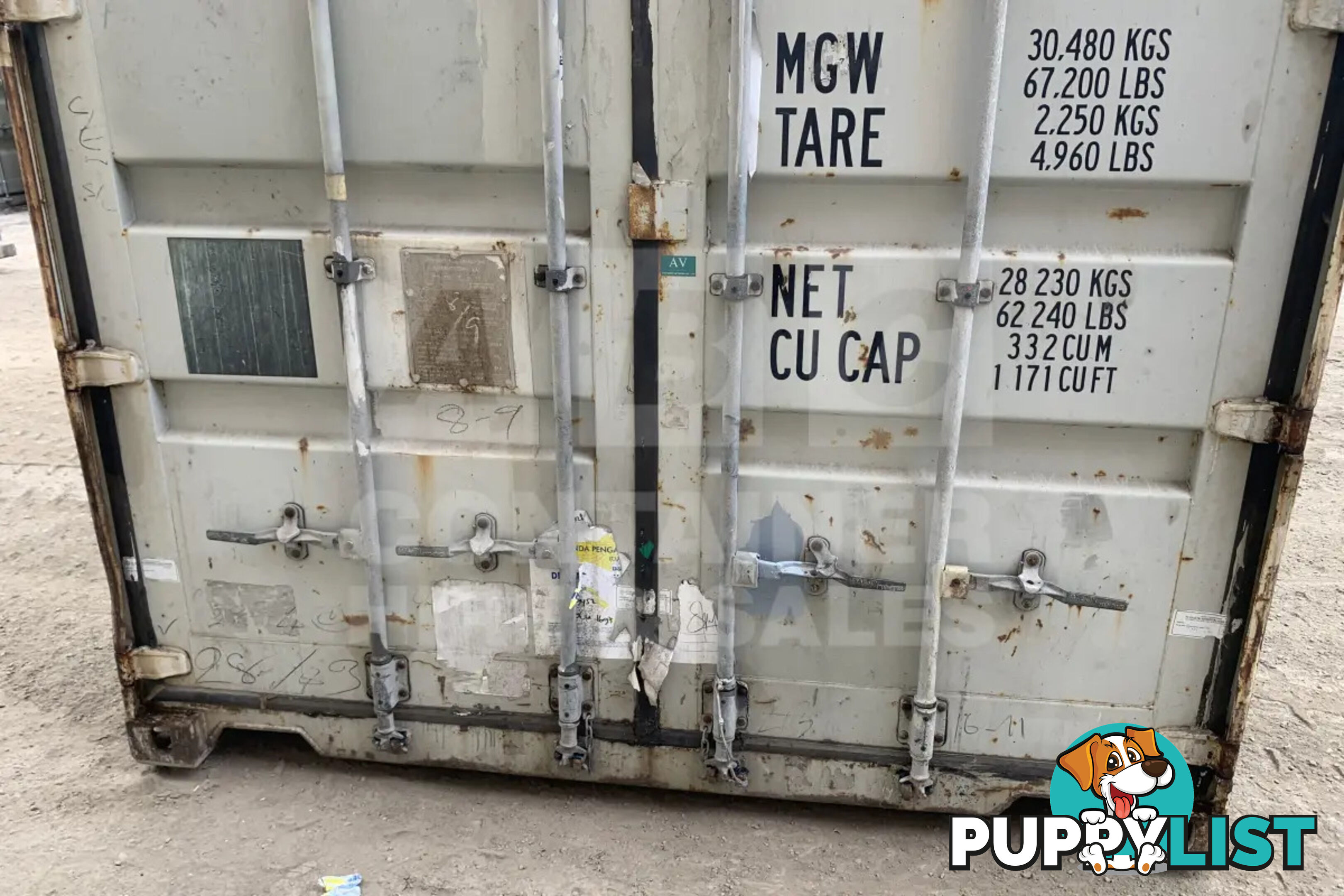 20' STANDARD HEIGHT SHIPPING CONTAINER