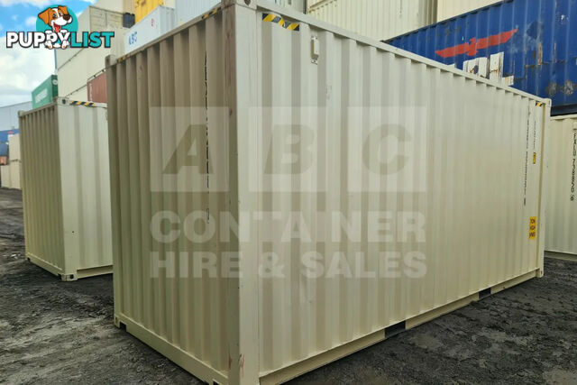 20' HIGH CUBE SHIPPING CONTAINER (WITH TIE RAILS)
