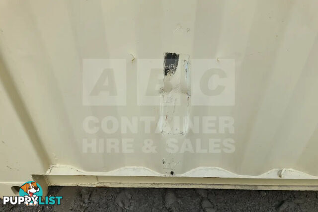 20' HIGH CUBE SHIPPING CONTAINER (WITH TIE RAILS)