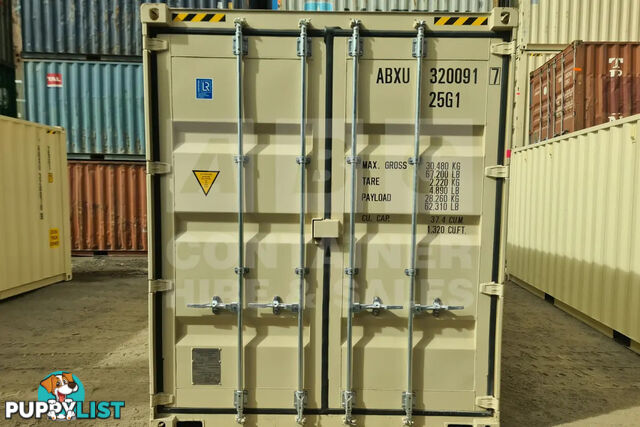 20' HIGH CUBE SHIPPING CONTAINER (WITH TIE RAILS)