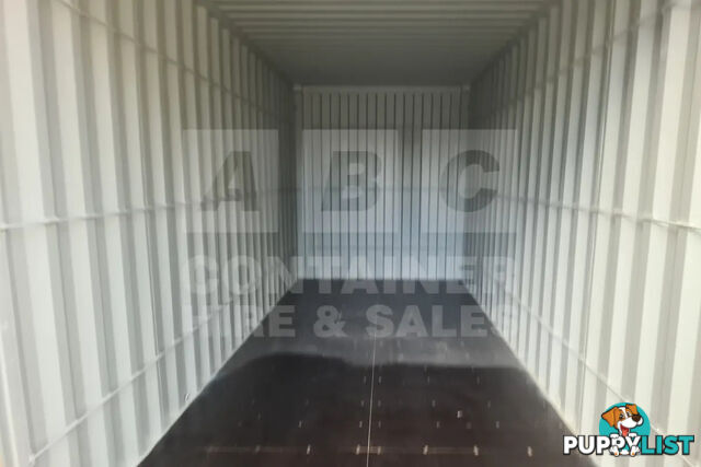 20' HIGH CUBE SHIPPING CONTAINER (WITH TIE RAILS)