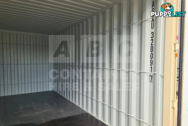 20' HIGH CUBE SHIPPING CONTAINER (WITH TIE RAILS)