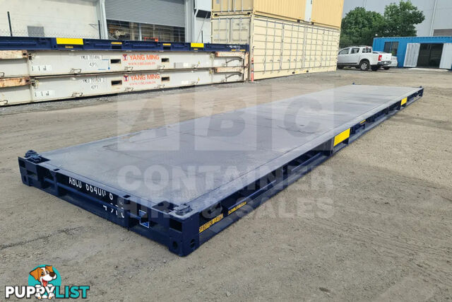 40' PLATFORM 316MM BASE DEPTH SHIPPING CONTAINER (BUILT IN TWIST LOCK)