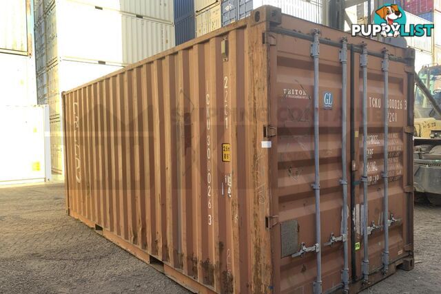 20' STANDARD HEIGHT SHIPPING CONTAINER - in Rockhampton