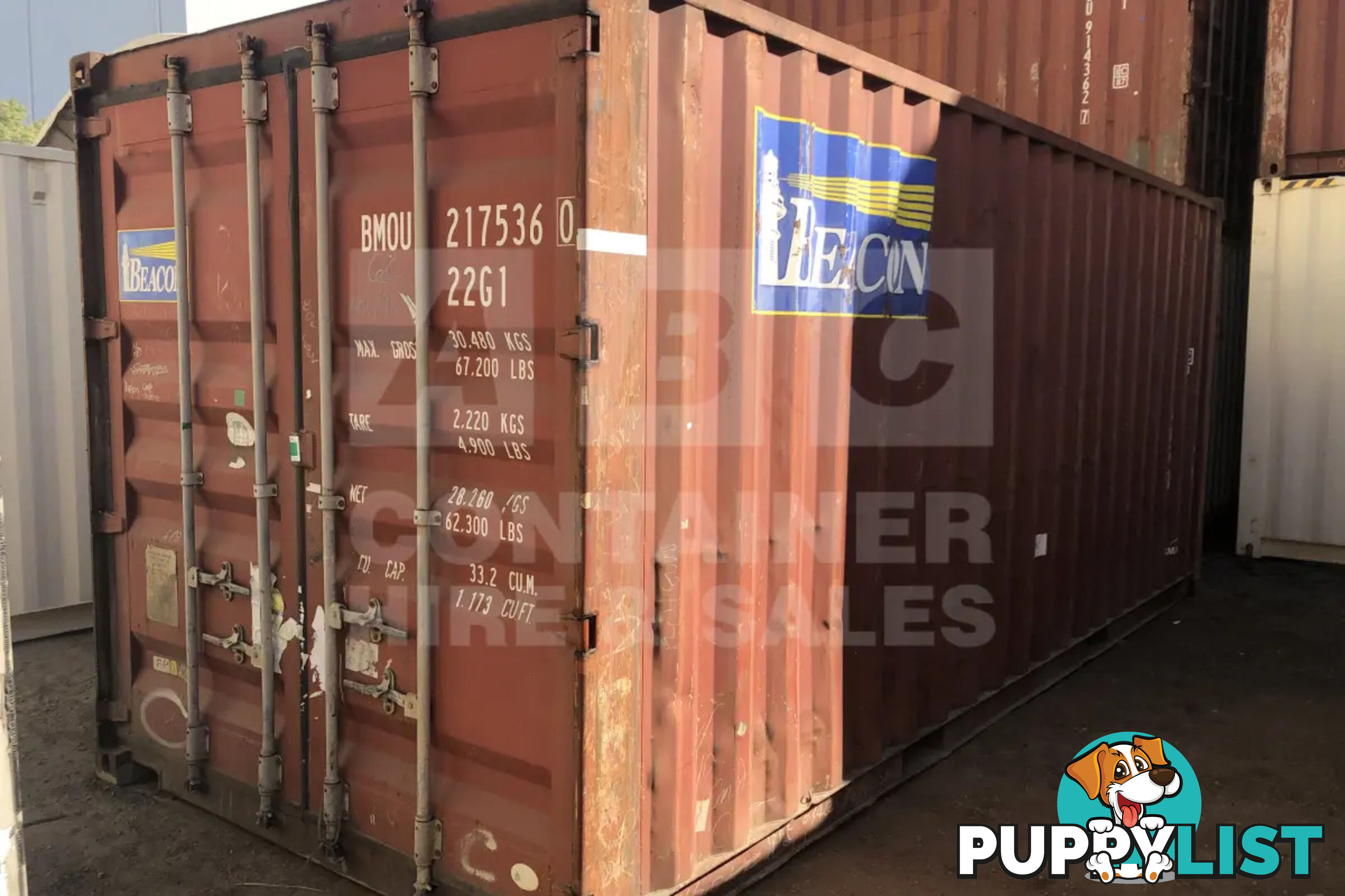 20' STANDARD HEIGHT SHIPPING CONTAINER