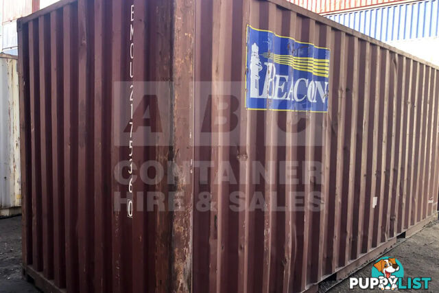 20' STANDARD HEIGHT SHIPPING CONTAINER