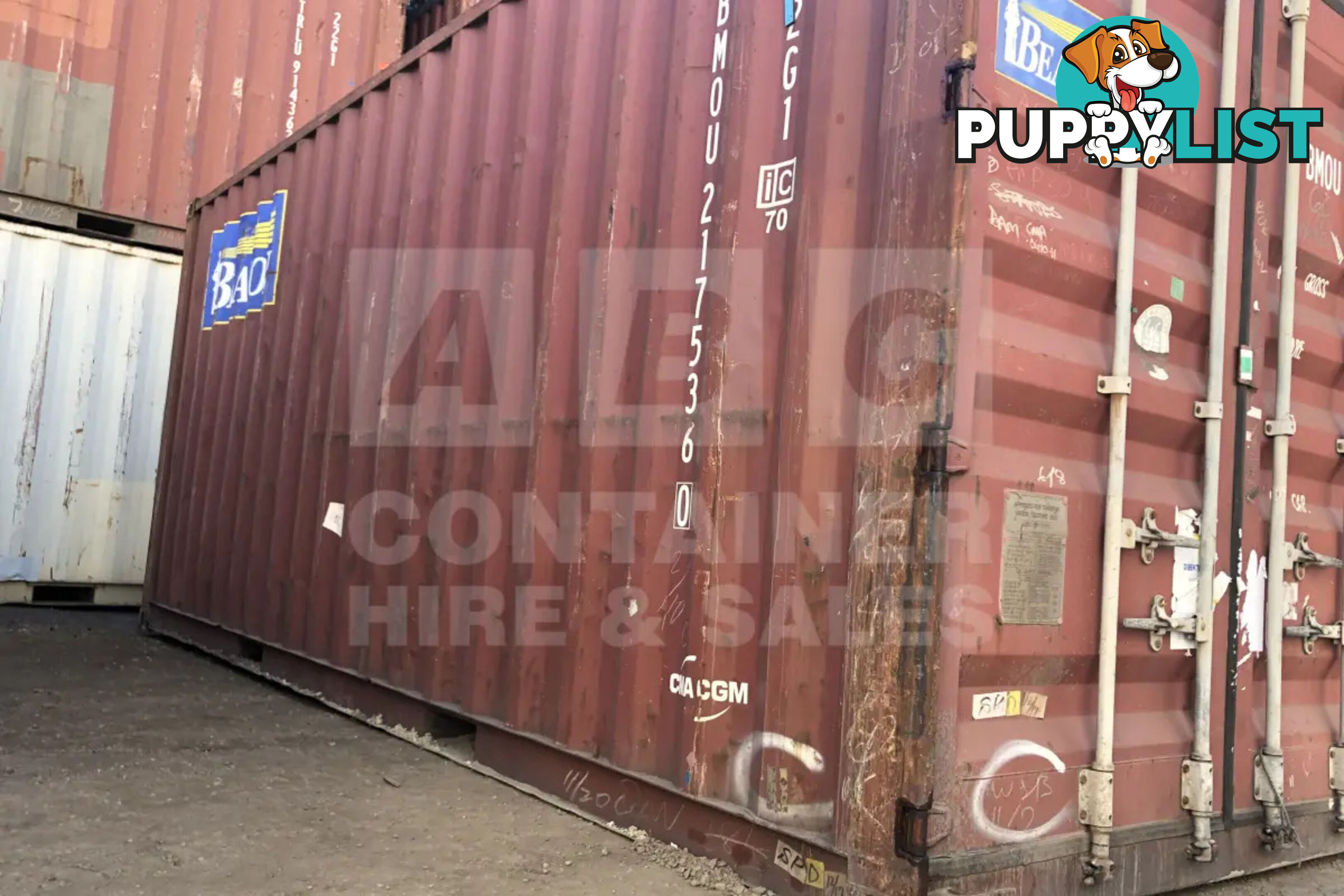 20' STANDARD HEIGHT SHIPPING CONTAINER