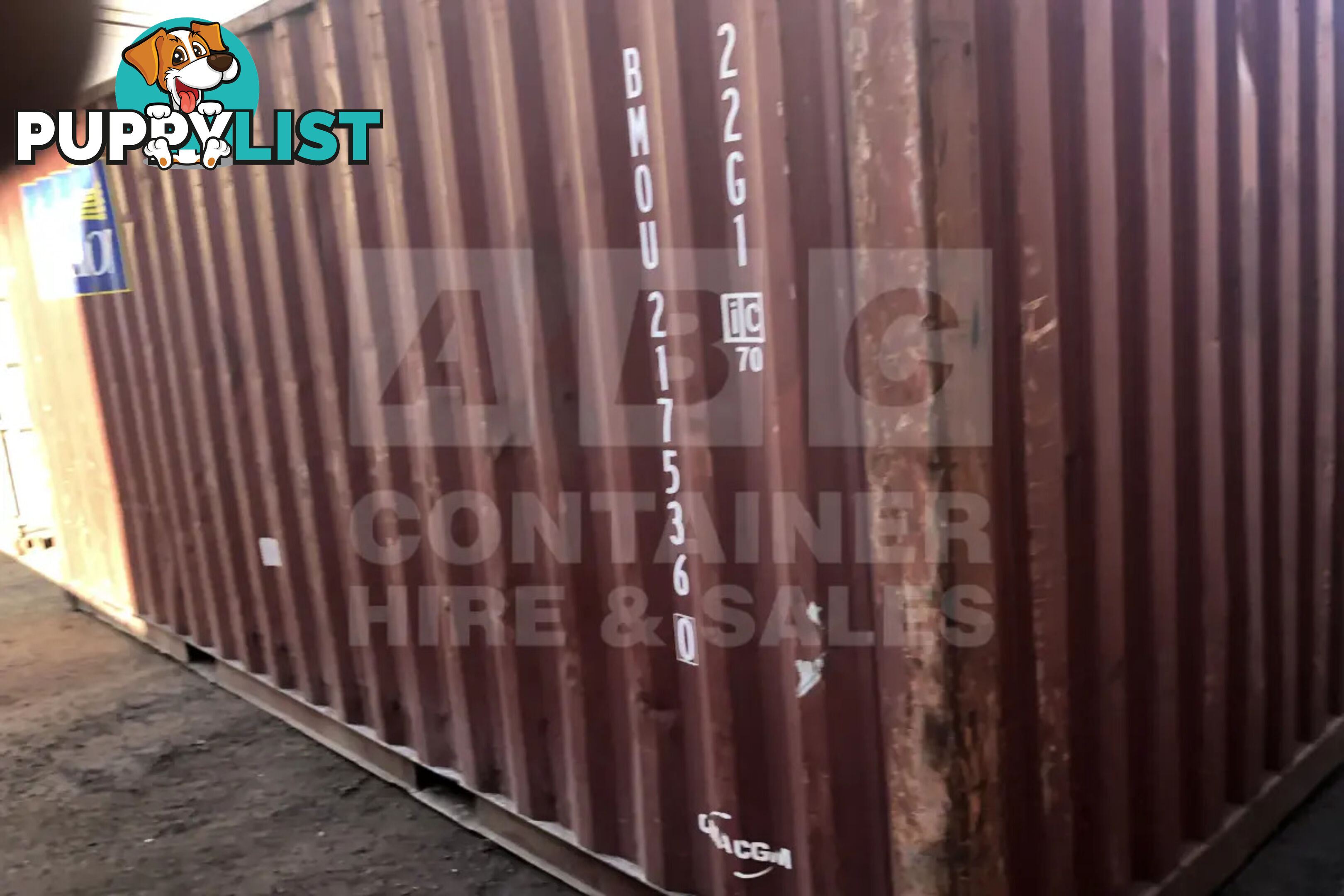 20' STANDARD HEIGHT SHIPPING CONTAINER