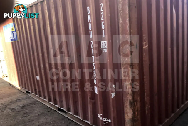 20' STANDARD HEIGHT SHIPPING CONTAINER
