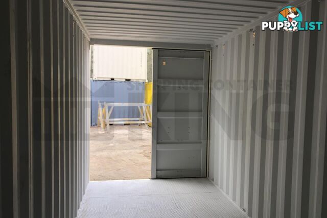 20' HIGH CUBE SHIPPING CONTAINER (STEEL FLOOR) - in Brisbane