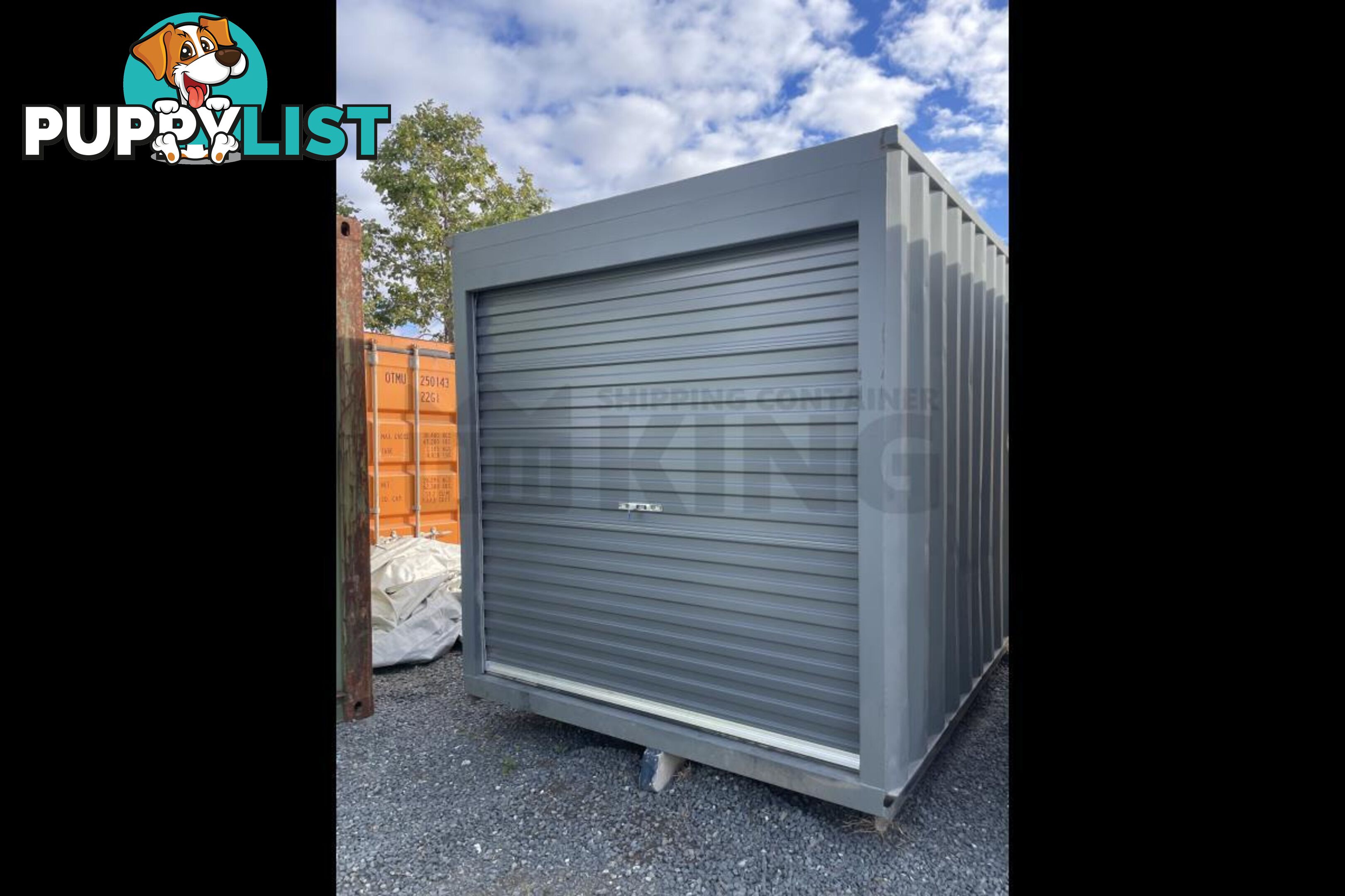 10' STANDARD HEIGHT SHIPPING CONTAINER (ROLLER DOOR END) - in Lismore