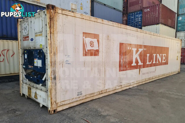 40' HIGH CUBE REFRIGERATED "REEFER" SHIPPING CONTAINER (NON-OPERATIONAL) - in Brisbane