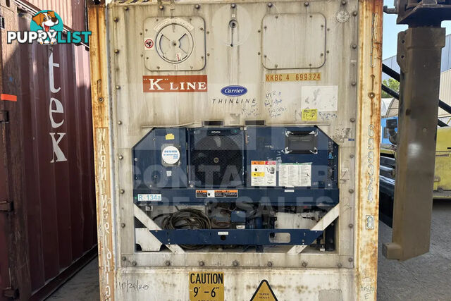 40' HIGH CUBE REFRIGERATED "REEFER" SHIPPING CONTAINER (NON-OPERATIONAL) - in Brisbane