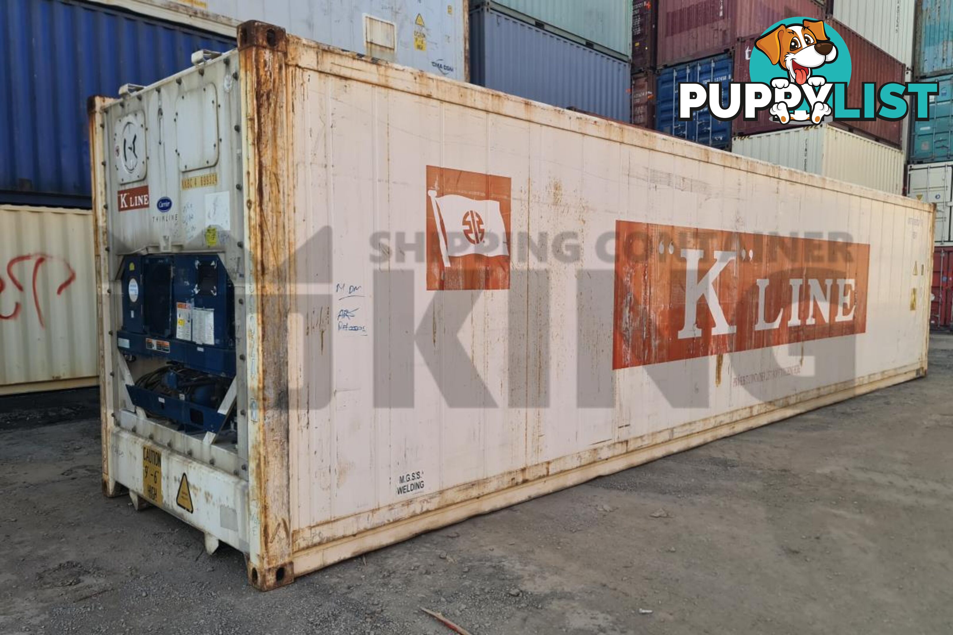 40' HIGH CUBE REFRIGERATED "REEFER" SHIPPING CONTAINER (NON-OPERATIONAL) - in Brisbane