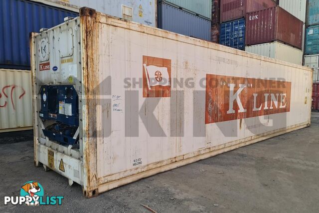 40' HIGH CUBE REFRIGERATED "REEFER" SHIPPING CONTAINER (NON-OPERATIONAL) - in Brisbane