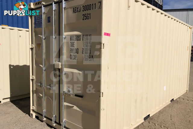 20' HIGH CUBE SHIPPING CONTAINER