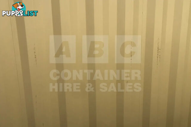 20' HIGH CUBE SHIPPING CONTAINER