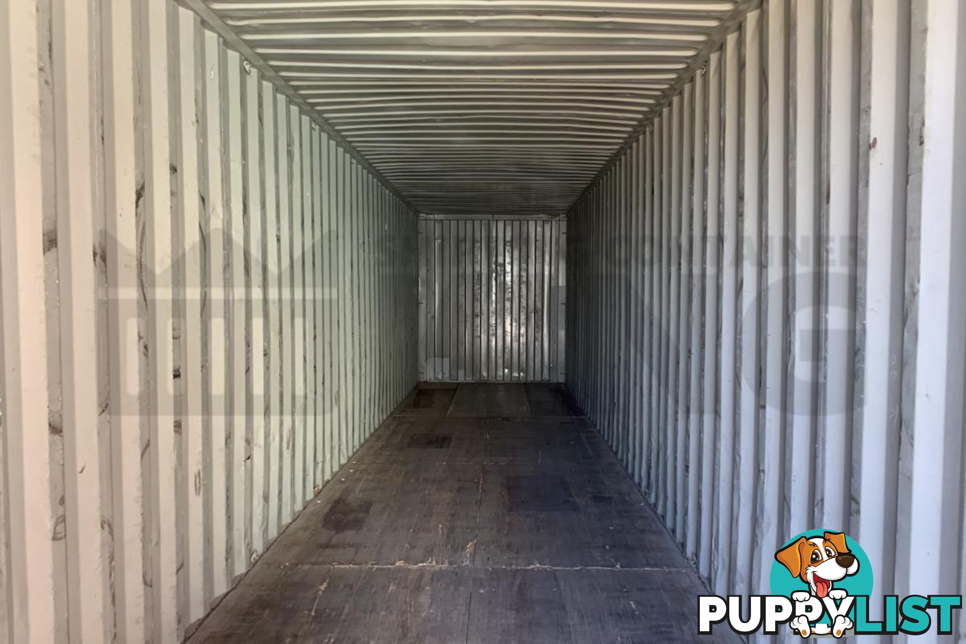 40' HIGH CUBE SHIPPING CONTAINER - in Chinchilla