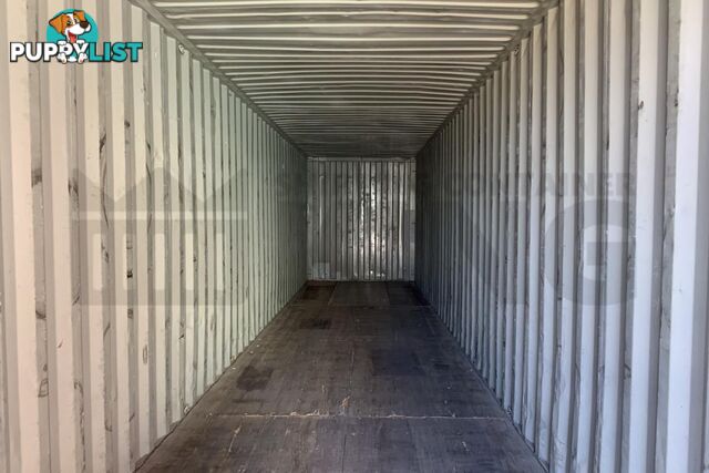 40' HIGH CUBE SHIPPING CONTAINER - in Chinchilla