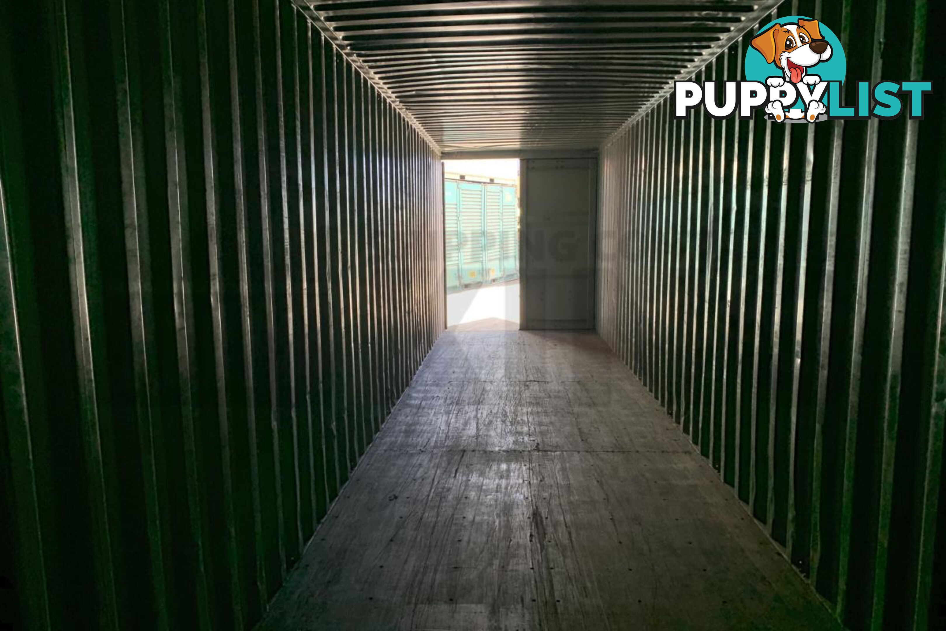 40' HIGH CUBE SHIPPING CONTAINER - in Chinchilla