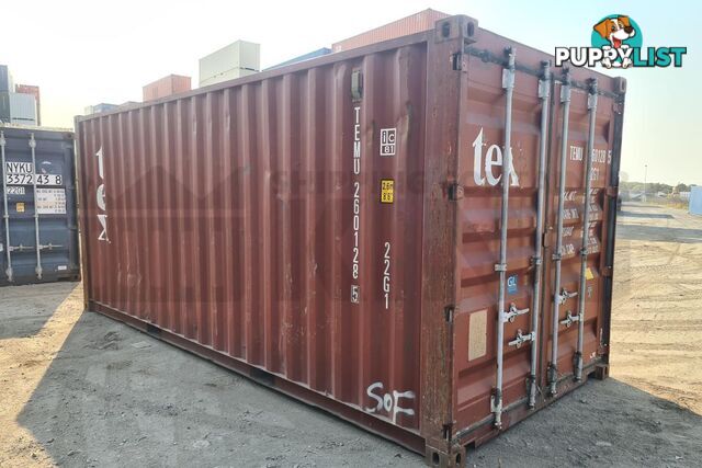 20' STANDARD HEIGHT SHIPPING CONTAINER - in Brisbane