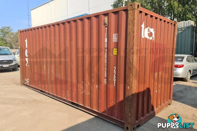 20' STANDARD HEIGHT SHIPPING CONTAINER - in Brisbane