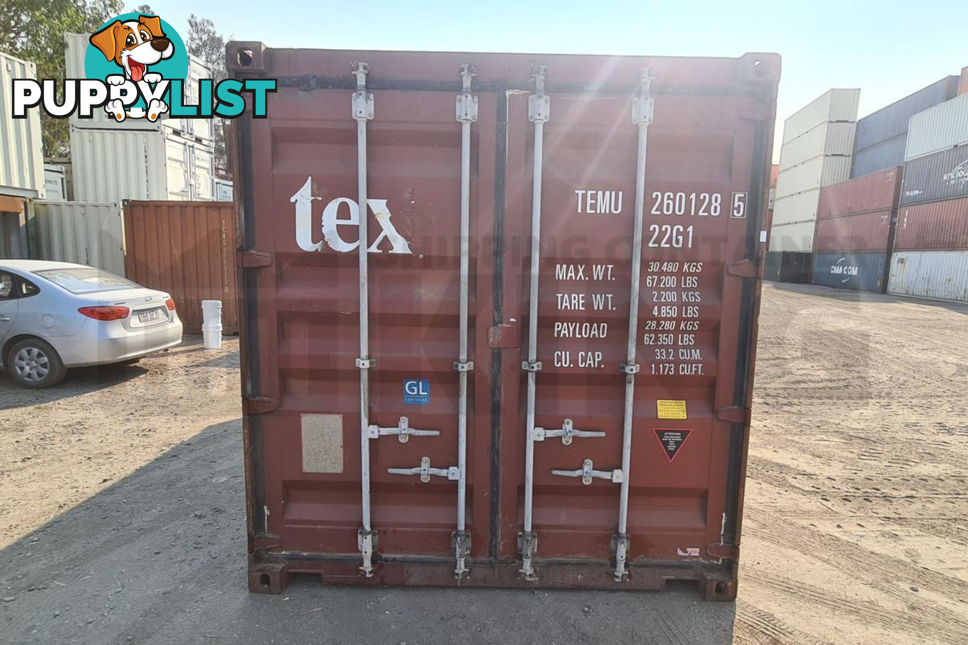 20' STANDARD HEIGHT SHIPPING CONTAINER - in Brisbane