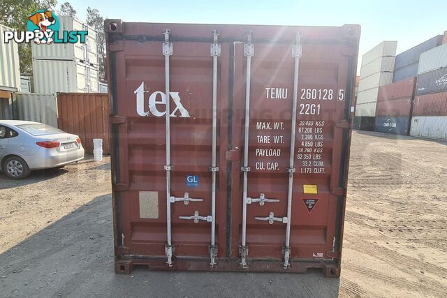 20' STANDARD HEIGHT SHIPPING CONTAINER - in Brisbane