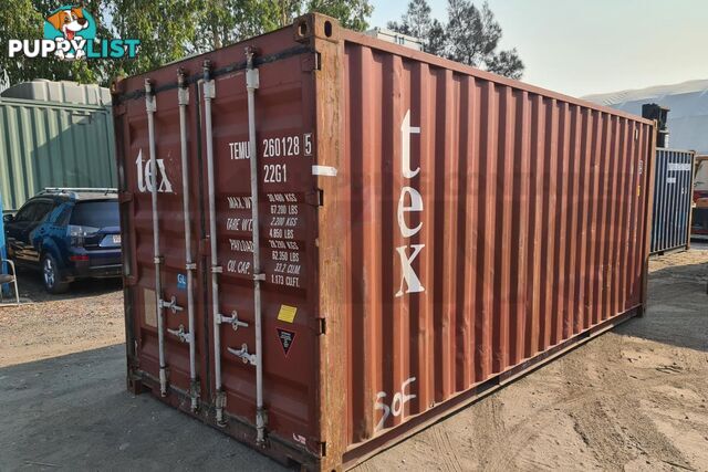 20' STANDARD HEIGHT SHIPPING CONTAINER - in Brisbane