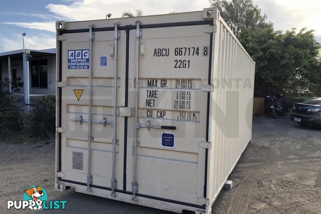 20' STANDARD HEIGHT SHIPPING CONTAINER - in Lismore