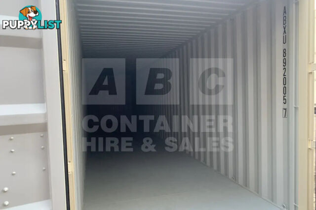 40' HIGH CUBE SHIPPING CONTAINER (STEEL FLOOR) - in Brisbane