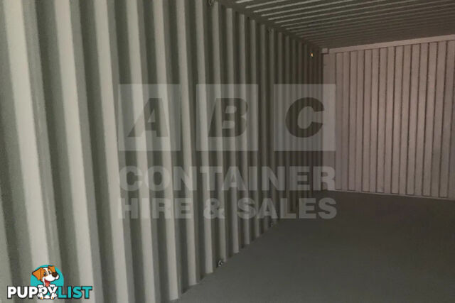 40' HIGH CUBE SHIPPING CONTAINER (STEEL FLOOR) - in Brisbane