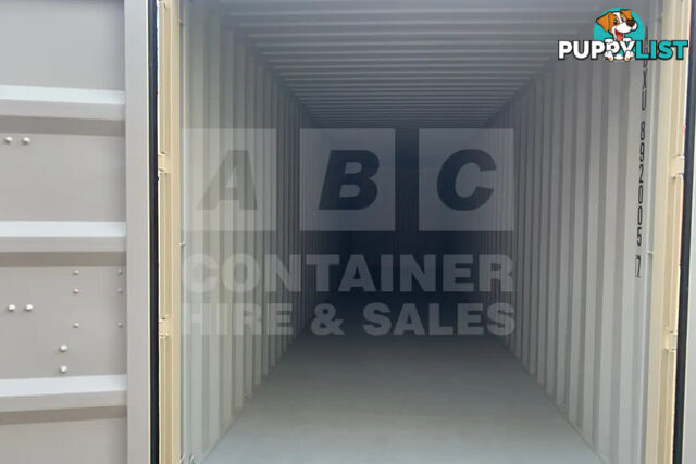 40' HIGH CUBE SHIPPING CONTAINER (STEEL FLOOR) - in Brisbane