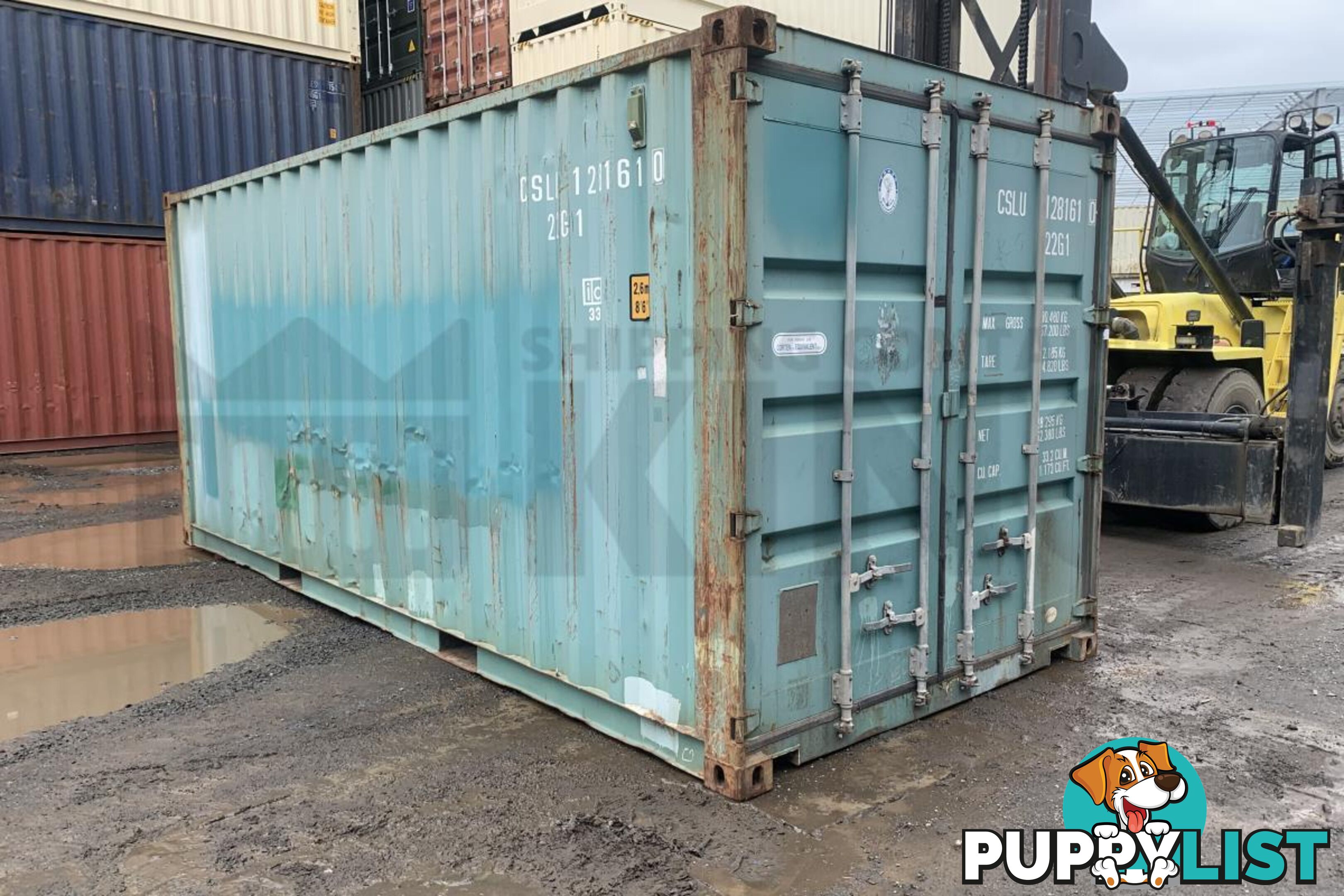 20' STANDARD HEIGHT SHIPPING CONTAINER - in Brisbane