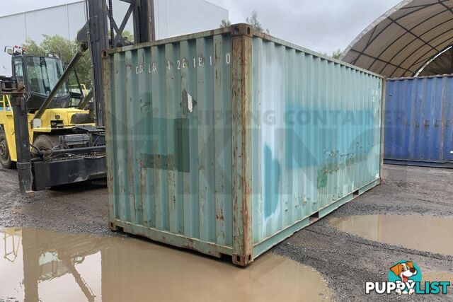 20' STANDARD HEIGHT SHIPPING CONTAINER - in Brisbane