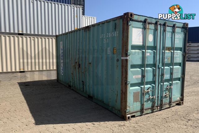 20' STANDARD HEIGHT SHIPPING CONTAINER - in Brisbane