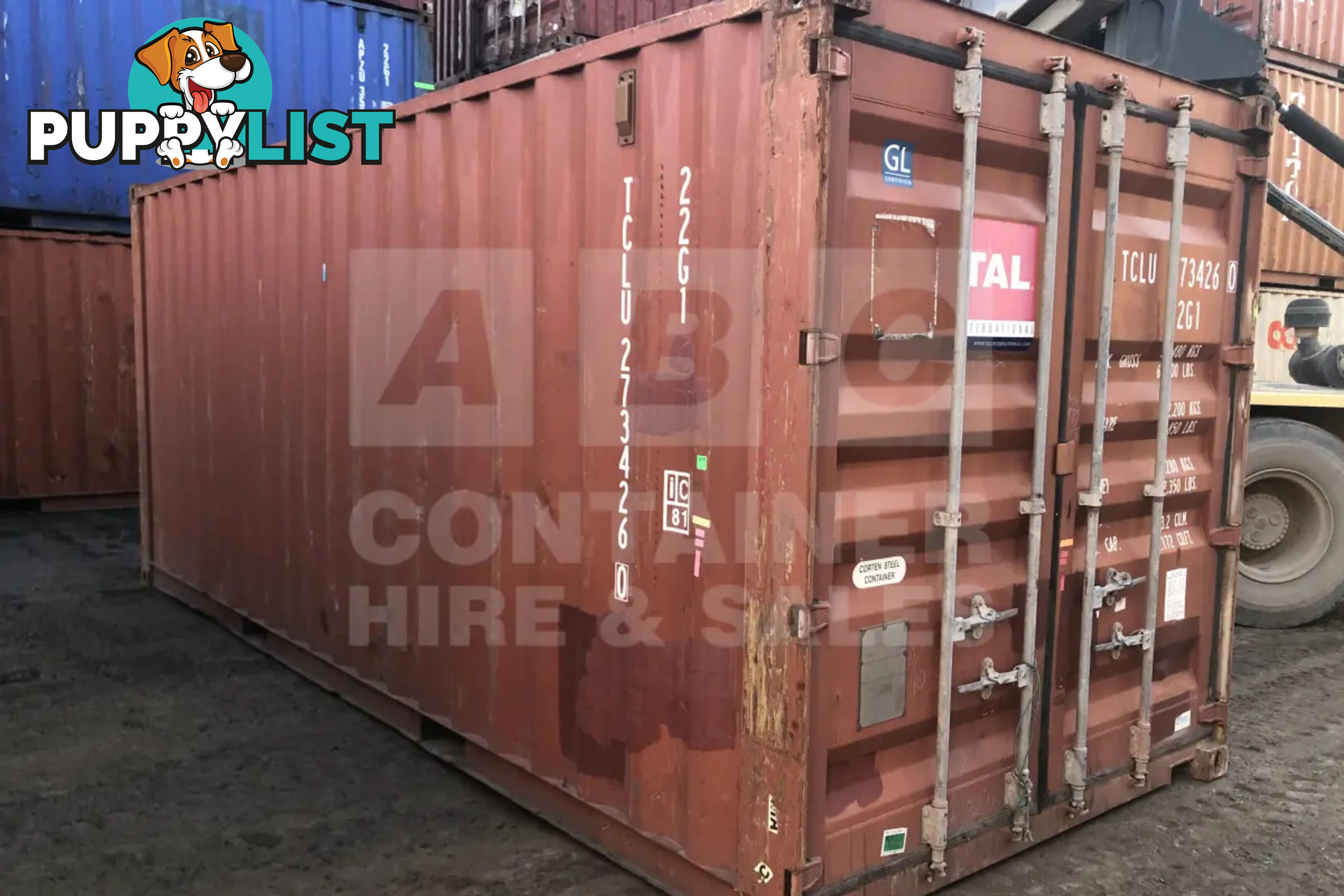20' STANDARD HEIGHT SHIPPING CONTAINER