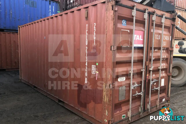 20' STANDARD HEIGHT SHIPPING CONTAINER
