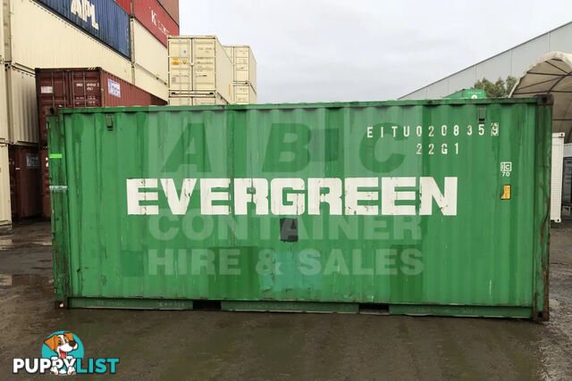20' STANDARD HEIGHT SHIPPING CONTAINER - in Gladstone