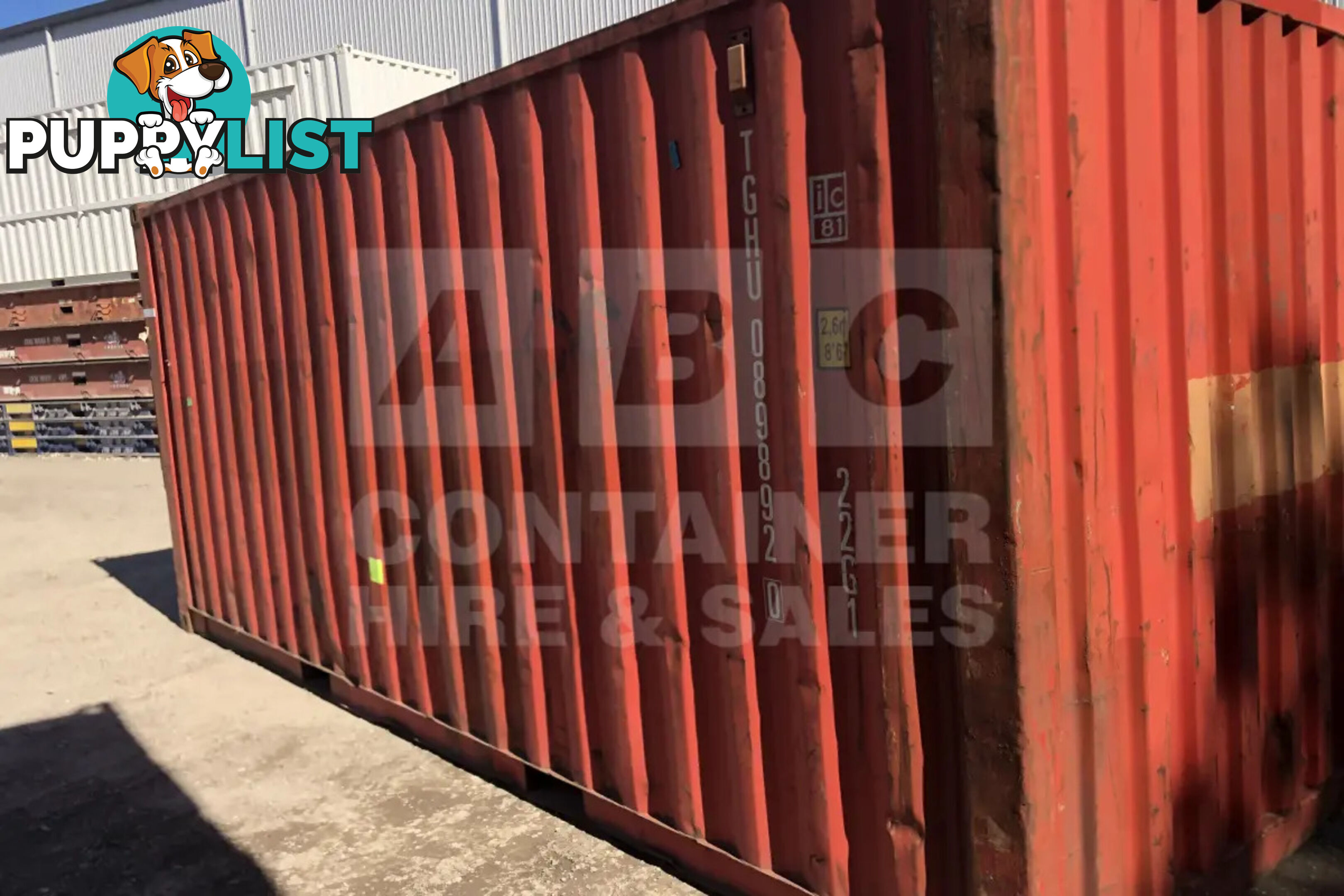 20' STANDARD HEIGHT SHIPPING CONTAINER - in Rockhampton