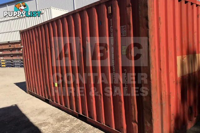20' STANDARD HEIGHT SHIPPING CONTAINER - in Rockhampton