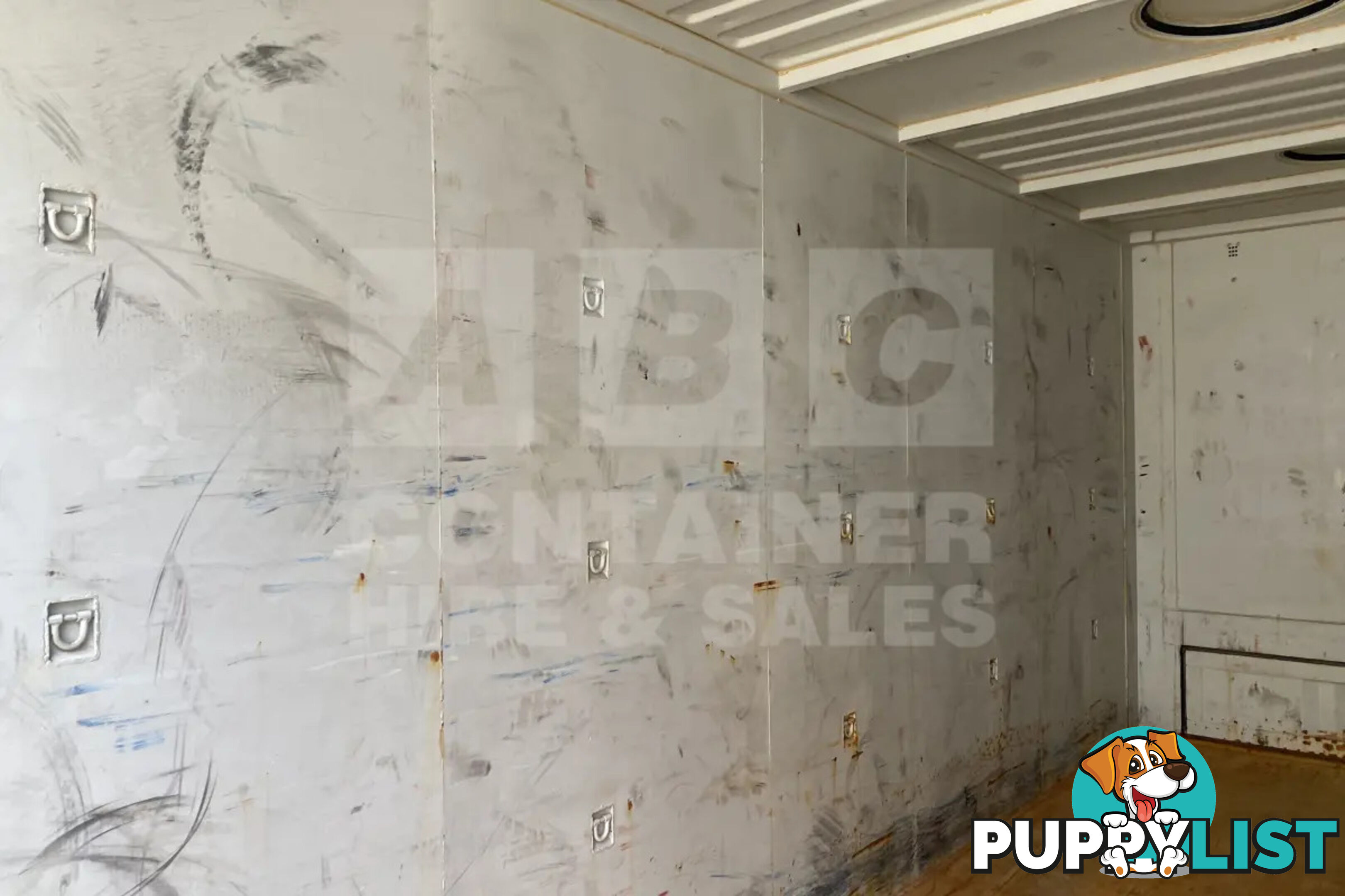 20' HIGH CUBE BULKER SHIPPING CONTAINER (STEEL FLOOR WITH ROOF HATCHES, 2 PALLETS WIDE)