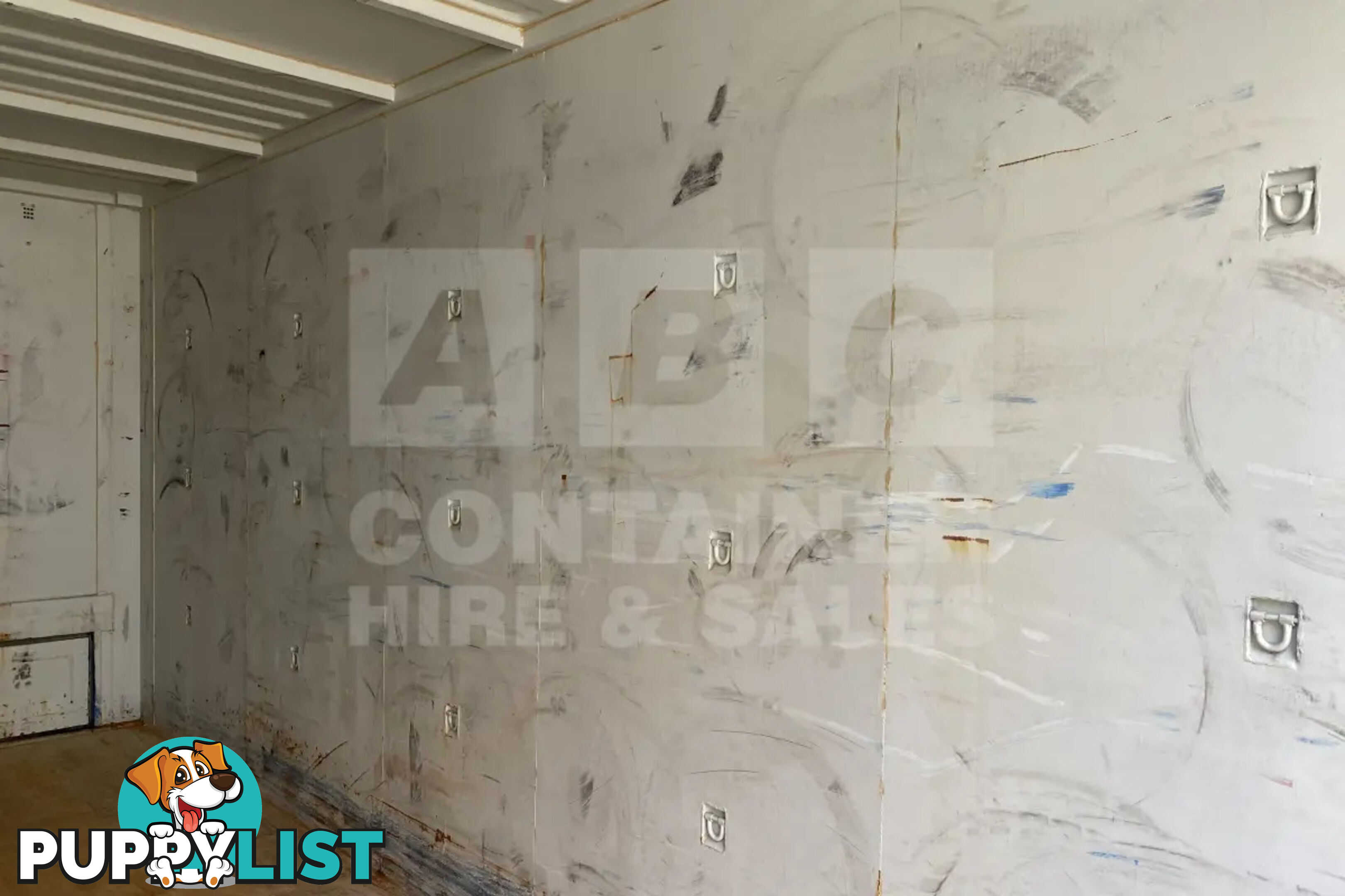 20' HIGH CUBE BULKER SHIPPING CONTAINER (STEEL FLOOR WITH ROOF HATCHES, 2 PALLETS WIDE)