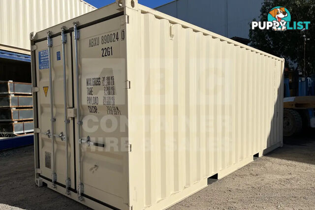 20' STANDARD HEIGHT SHIPPING CONTAINER (STEEL FLOOR)