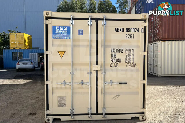 20' STANDARD HEIGHT SHIPPING CONTAINER (STEEL FLOOR)