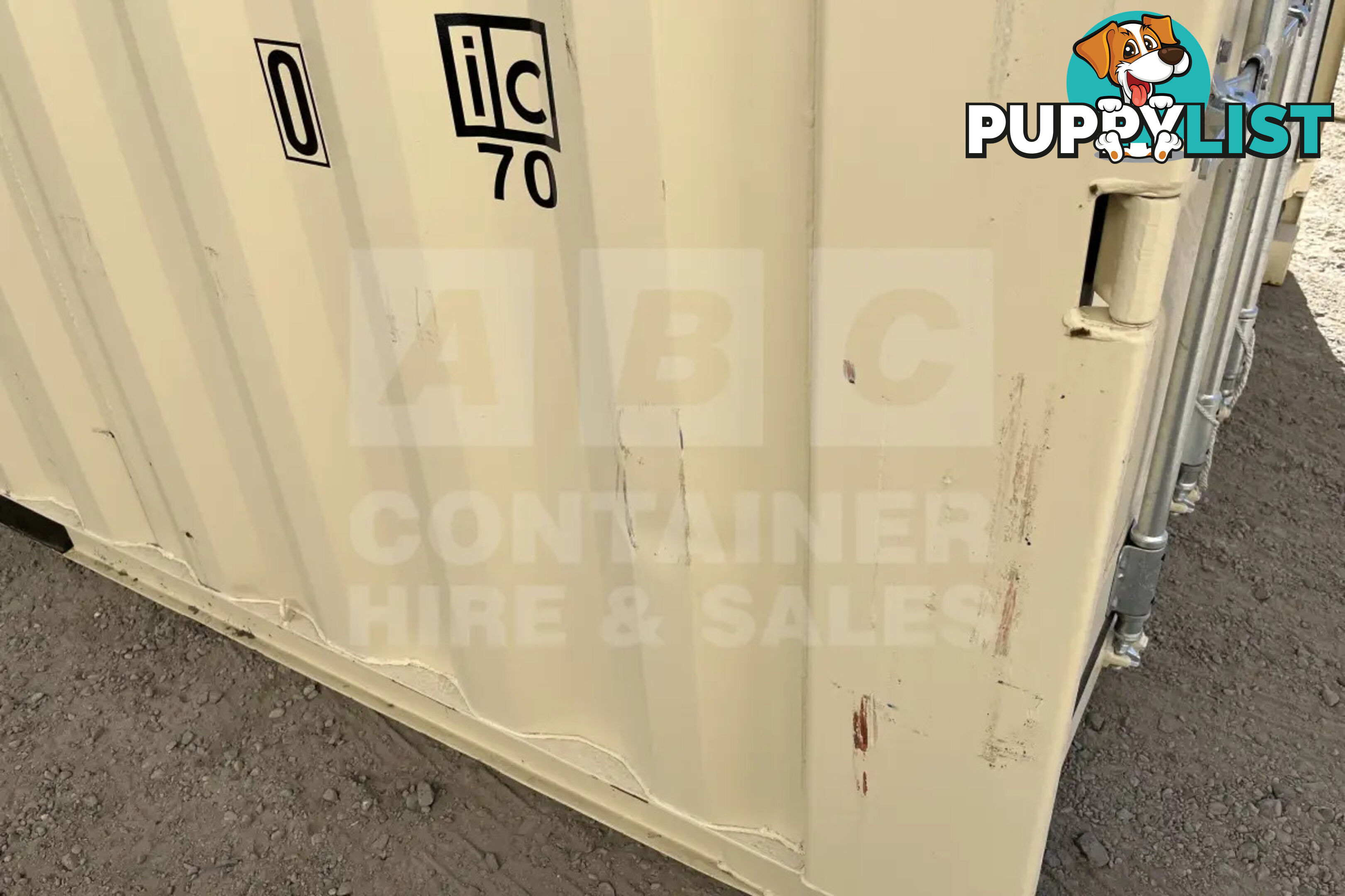 20' STANDARD HEIGHT SHIPPING CONTAINER (STEEL FLOOR)