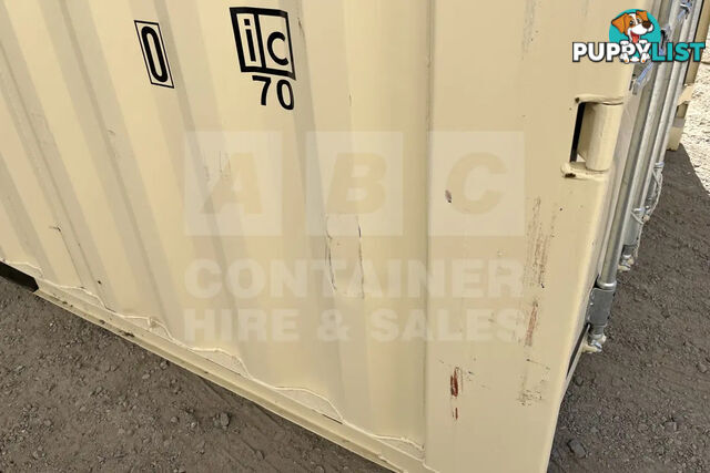 20' STANDARD HEIGHT SHIPPING CONTAINER (STEEL FLOOR)